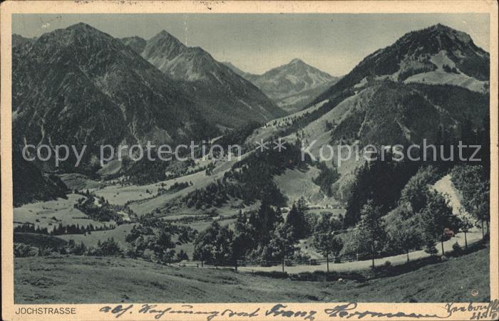 Hindelang Bad Oberdorf Jochstrasse Breitenberg Rotspitze