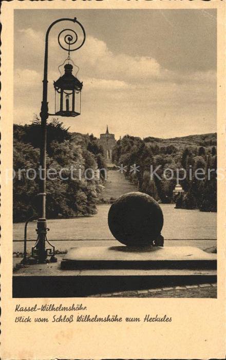 Wilhelmshoehe Kassel Schloss Wilhelmshoehe Herkules