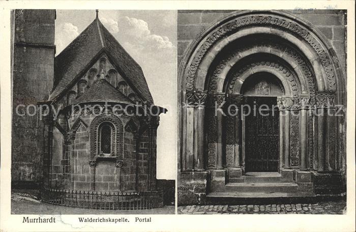 Murrhardt Rems-Murr-Kreis BW Walderichskapelle Portal