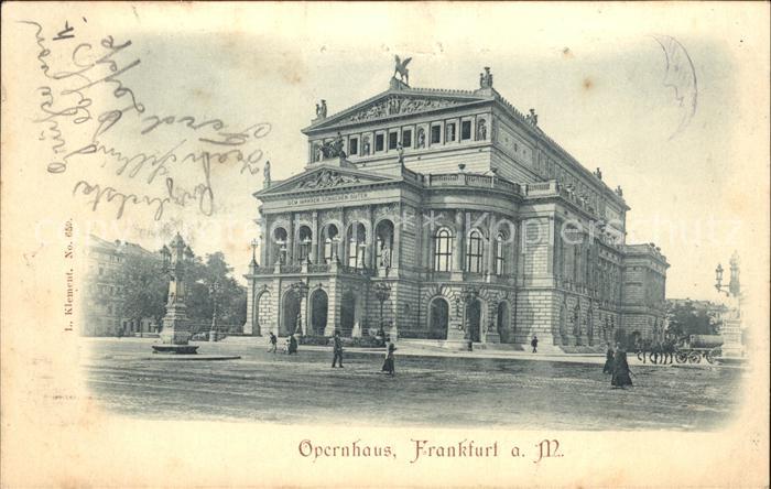 Frankfurt Main Opernhaus