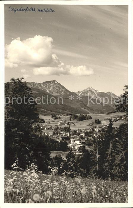 Siegsdorf Oberbayern Hochfelln