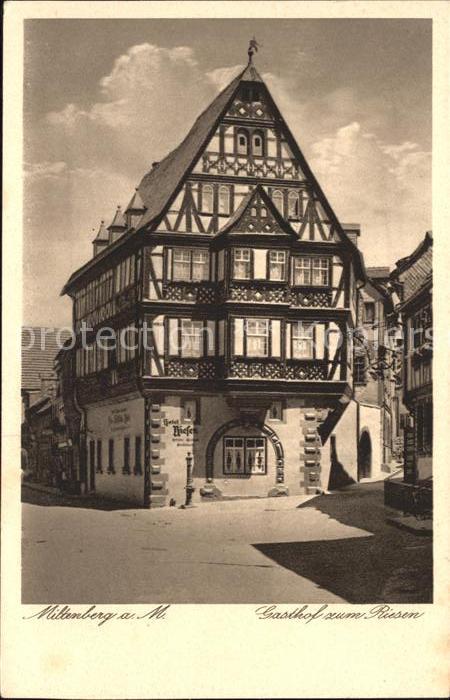 Miltenberg Main Gasthof zum Riesen