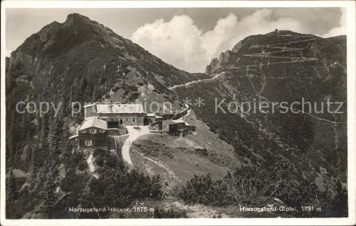 Herzogstand Herzogstand-Haeuser Gipfel Martinskopf