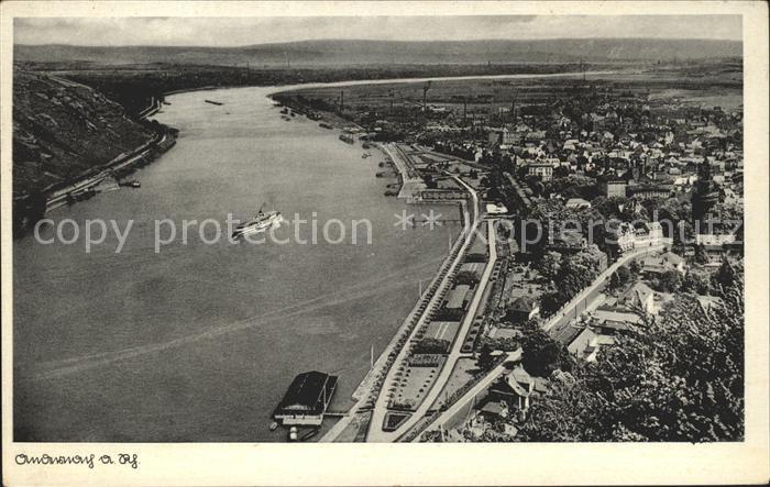 Andernach Rhein Rheinland-Pfalz Rhein