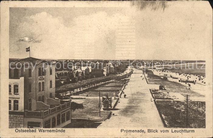 Warnemuende Ostseebad Promenade
