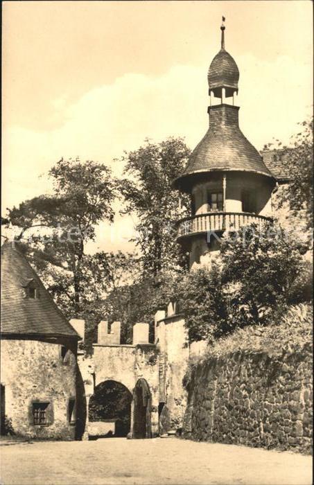 Rochsburg Schloss Rochsburg Tor Soellerturm