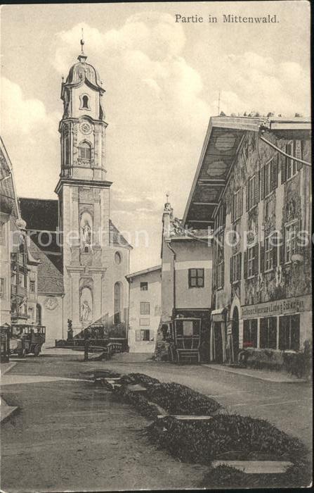 Mittenwald Bayern Gasthaus zur Alpenrose