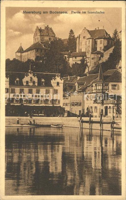 Meersburg Bodensee Innenhafen Hotel Seehof