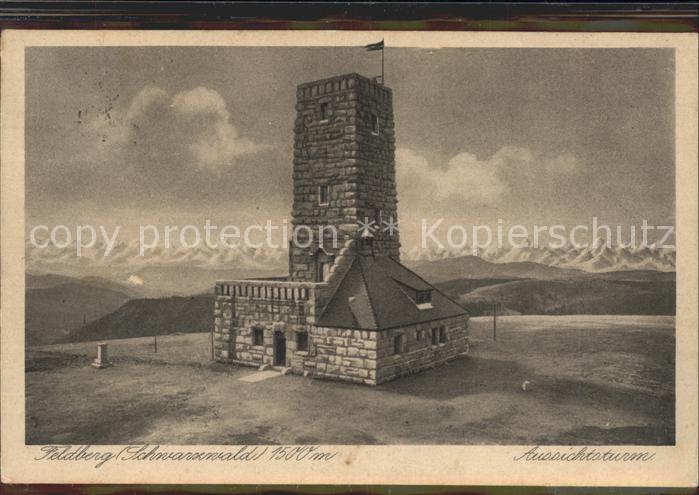 Feldberg Schwarzwald Feldbergturm