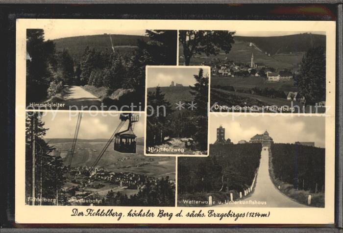 Fichtelberg Oberwiesenthal Seilbahn Wetterwarte Unterkunftshaus Himmelsleiter Hi