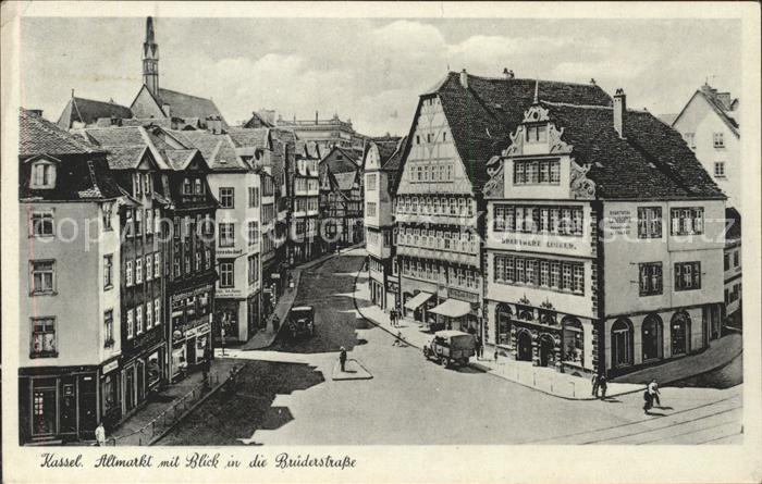 KAssEL  CITY Altmarkt Bruederstrasse Drahtwerk Linker