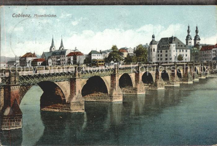 Koblenz Rhein Moselbruecke