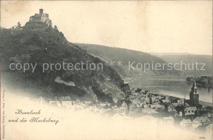 Braubach Rhein Marksburg