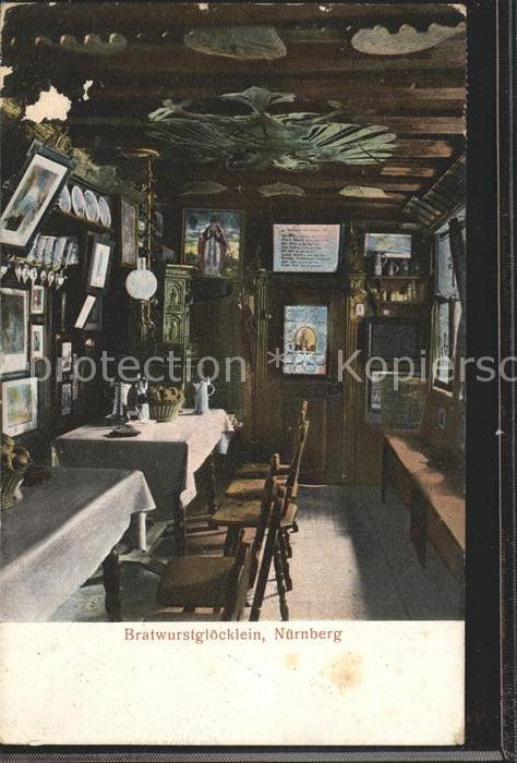 NueRNBERG  CITY Gasthaus Bratwurstgloecklein