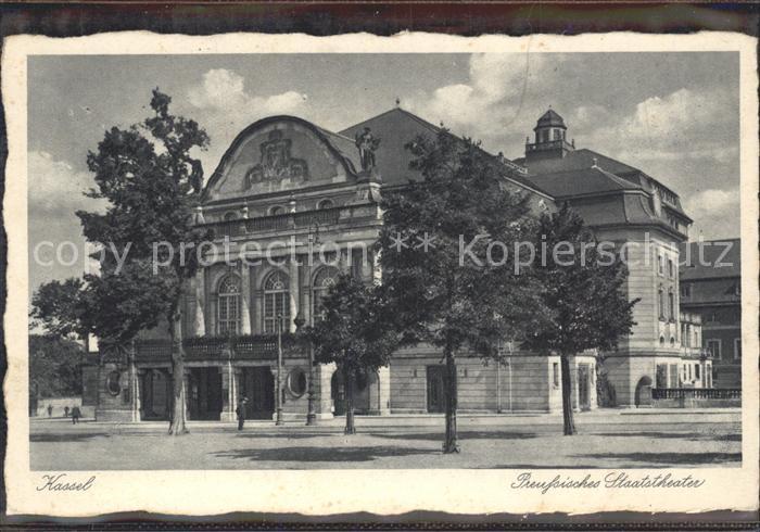 KAssEL  CITY Preussisches Staatstheater