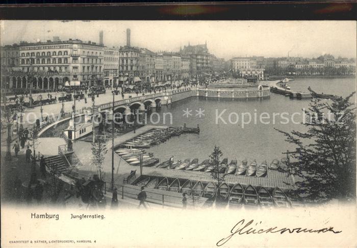 HAMBURG  CITY Jungfernstieg