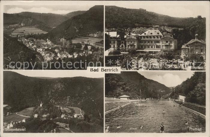 Bad Bertrich Freibad Kurplatz Roemerkessel