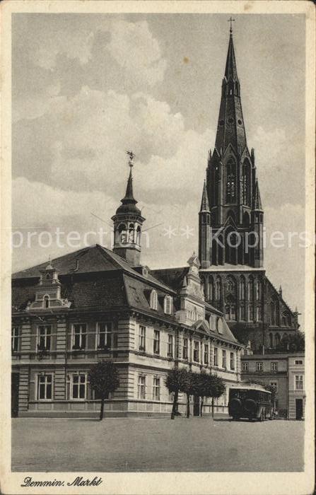 Demmin Mecklenburg Vorpommern Markt