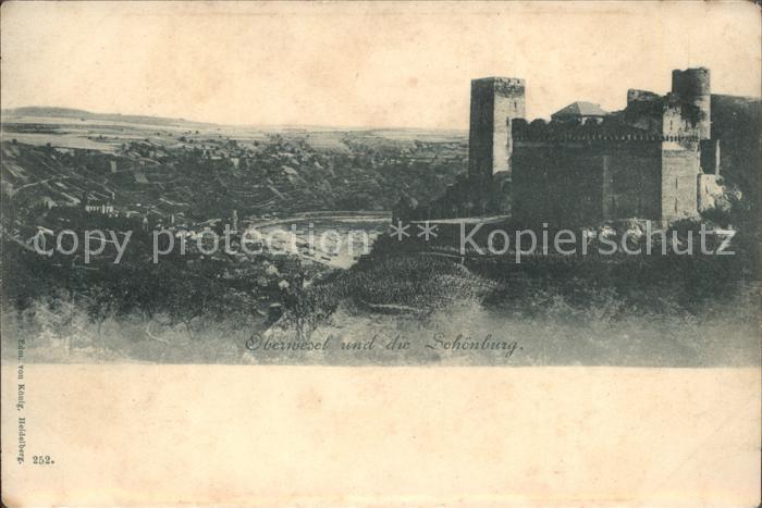 Oberwesel Rhein Schoenburg