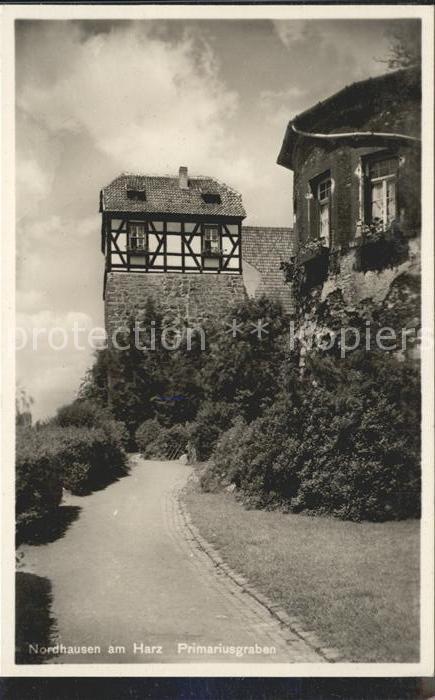 Nordhausen Thueringen Primariusgraben