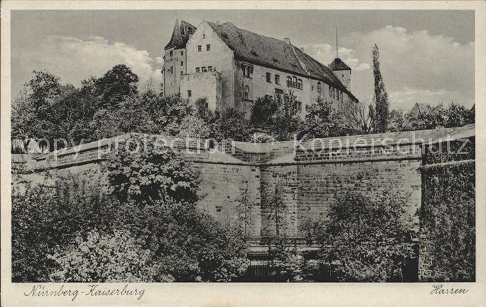 NueRNBERG  CITY Kaiserburg Harren