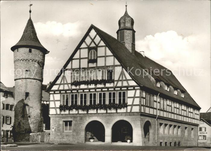 Niederstetten Wuerttemberg Rathaus