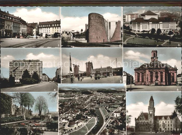 SAARBRueCKEN Saarland Haus der Gesundheit Hauptbahnhof Theater St. Johanner-Mark