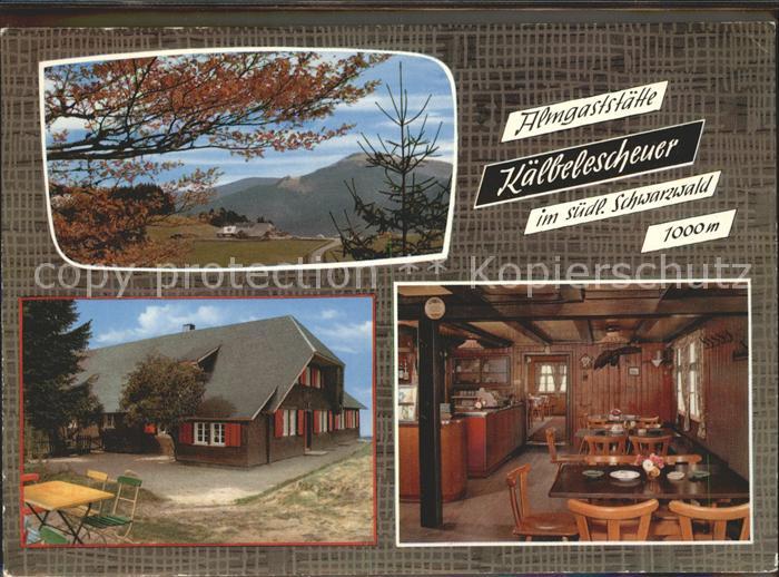 Untermuenstertal Almgaststaette Kaelbelescheuer