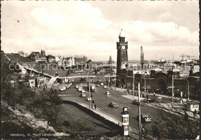 HAMBURG  CITY St. Pauli Landungsbruecken