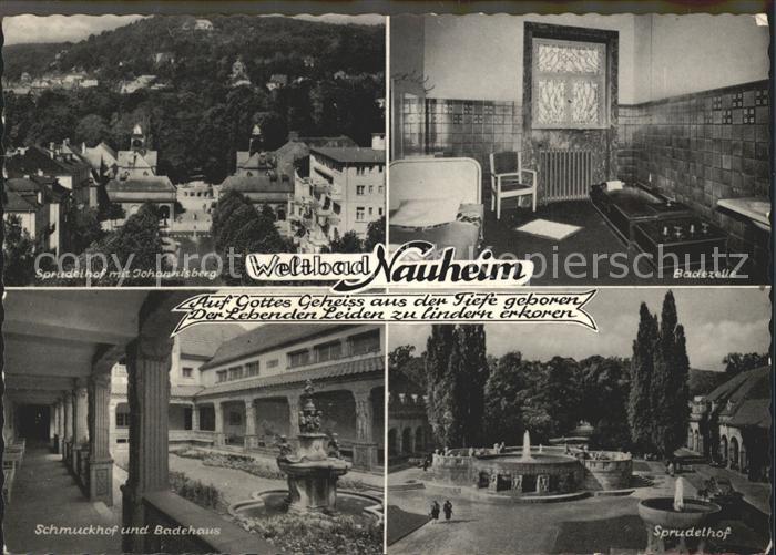 Bad Nauheim Sprudelhof Johannisberg Badezelle Schmuckhof Badehaus