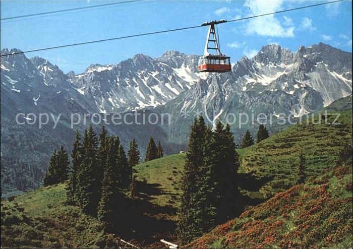 Seilbahn Fellhorn Oberstdorf-Birgsautal
