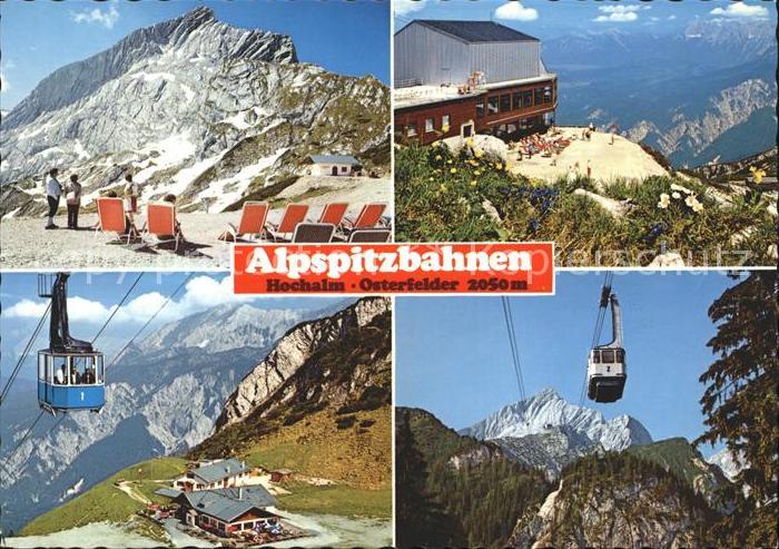 Seilbahn Alpspitzbahnen Hochalm Osterfelder Garmisch-Partenkirchen