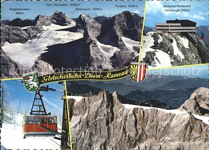Seilbahn Gletscherbahn Ramsau Gosaugletscher Hoher Dachstein