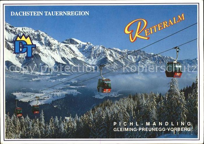 Seilbahn Gasslhoehe Dachstein Tauernregion Reiteralm Pichl