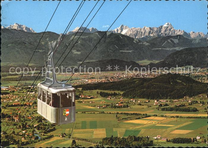 Seilbahn Kanzel Villach Julische Alpen Mangart