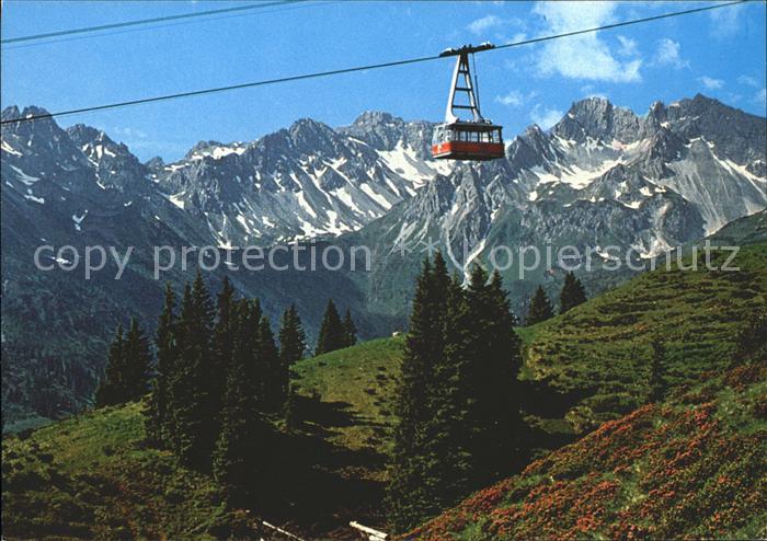 Seilbahn Fellhorn Oberstdorf-Birgsautal