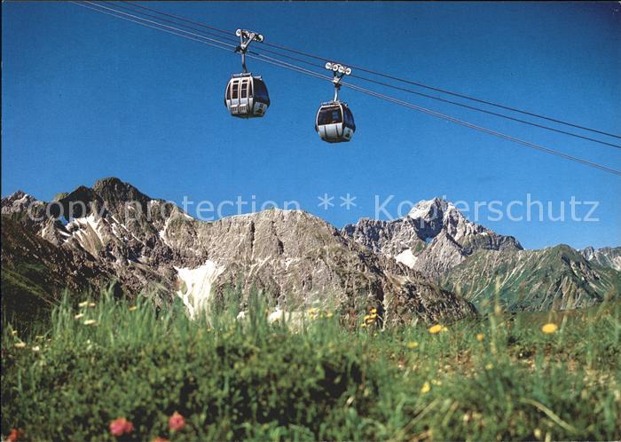 Seilbahn Kanzelwand Riezlern Kleinwalsertal Elfer Zwoelfer Widderstein