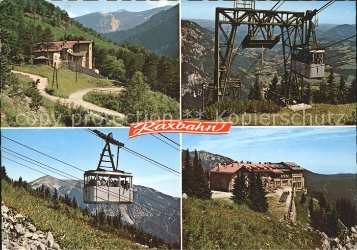 Seilbahn Rax Talstation Schneeberg Reichenauertal Bergstation