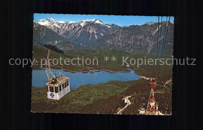 Seilbahn Bayerische Zugspitzbahn Eibsee Zugspitze