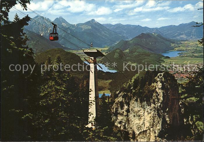 Seilbahn Tegelberg Rossberg Aggenstein Breitenberg Fuessen Weissensee