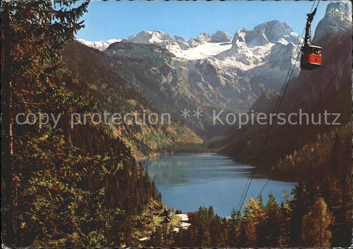 Seilbahn Gosaukamm Gosau-See Gablonzer-Haus