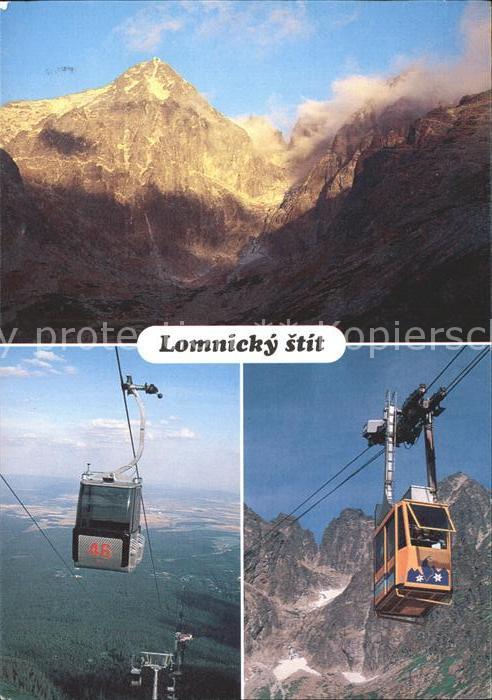 Seilbahn Lomnicky stit Vysoke Tatry