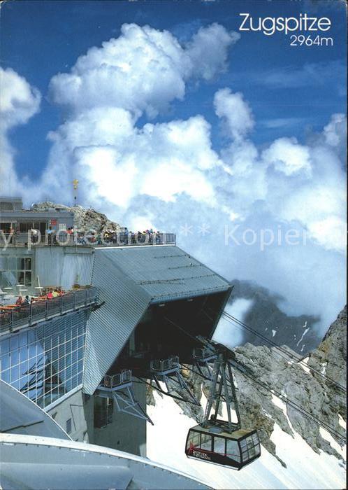 Seilbahn Zugspitze Gipfelstation Aussichtsterrasse
