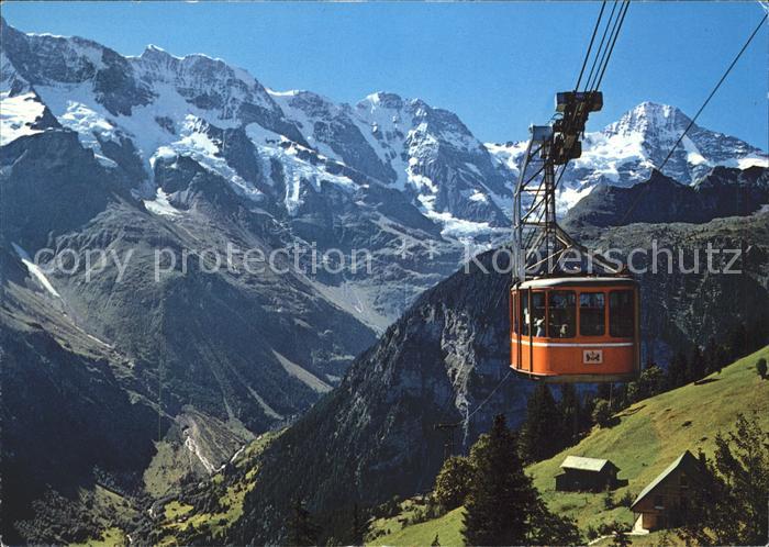 Seilbahn Schilthorn Mittaghorn Grosshorn