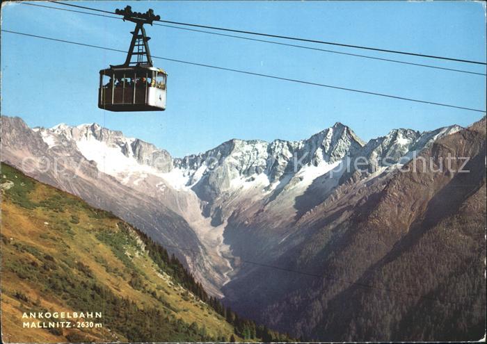 Seilbahn Ankogel-Hochgebirge Mallnitz Kaernten