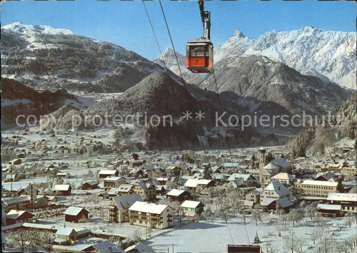 Seilbahn Hochjoch Tschagguns Schruns im Montafon Golm Zimba