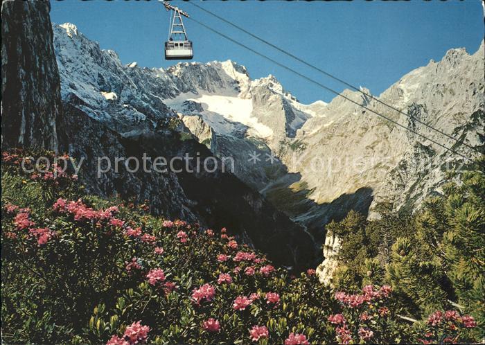 Seilbahn Garmisch-Osterfelder Alpspitzbahnen Hoellental Zugspitze