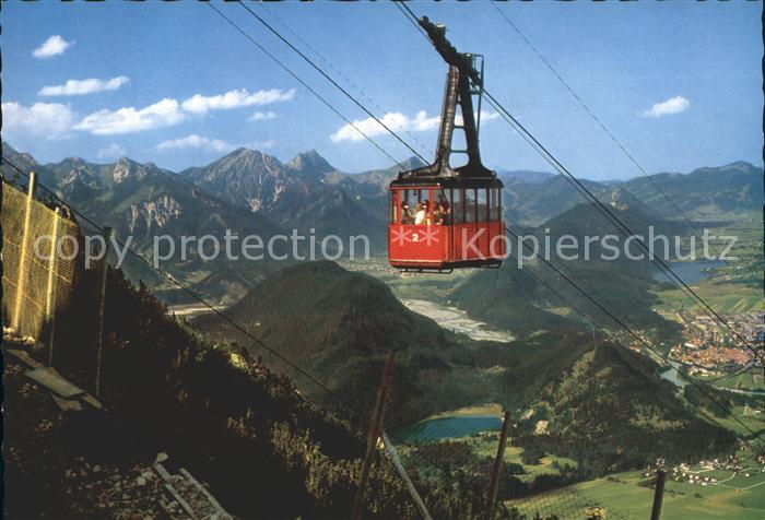 Seilbahn Tegelberg Allgaeuer und Tiroler Hochgebirge