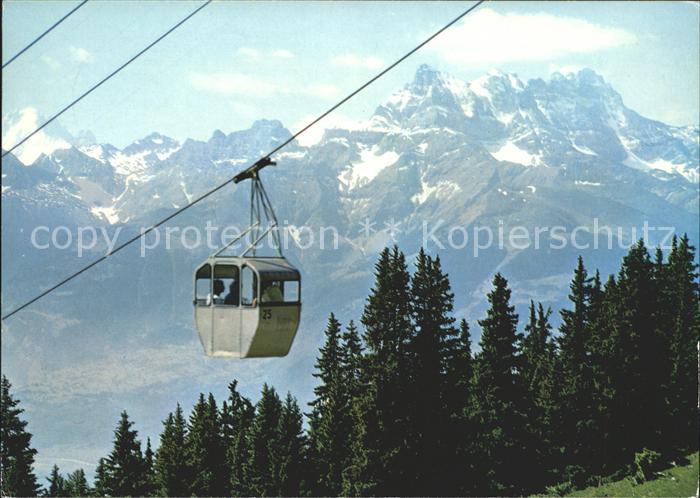 Seilbahn Leysin-La Berneuse Dents-du-Midi Glacier de Trient