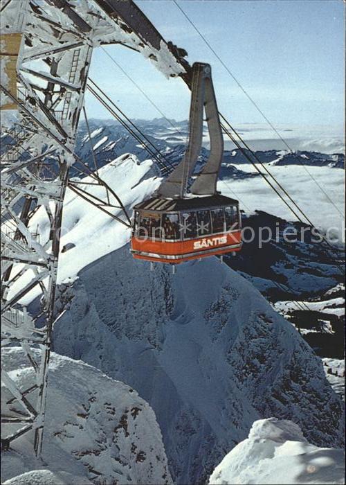 Seilbahn Saentis Schwaegalp